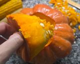 A picture of step 2 of Stuffed Squash with Vegetables.