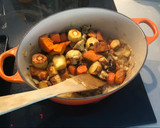 A picture of step 3 of Vegan creamy parsnip soup (no potatoes).