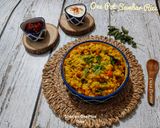 A picture of step 9 of One Pot Sambar Rice In Pressure Cooker (Sambar Sadam).