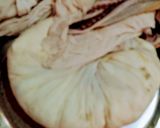 A picture of step 2 of Kora paker Sondesh.