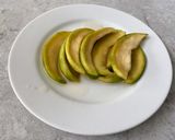 A picture of step 2 of Pickled Mangoes.