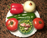Foto del paso 1 de la receta: Cazuela de sepia con almejas y pasta