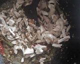 A picture of step 8 of Italian penne with Indo-Chinese  twist.