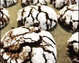Foto del paso 4 de la receta: Galletas de chocolate craqueladas