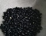 รูปขั้นตอนการทำที่ 1 ของ สาคูเปียกถั่วดำ (สาคูต้น)