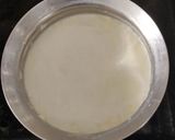A picture of step 1 of Masala neer mor.