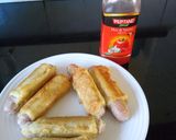 A picture of step 6 of Sausage rolls.