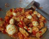 Foto langkah ke 3 dari resep Balado Udang Tahu Telur Puyuh.
