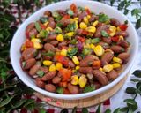 عکس مرحله 5 از دستور سالاد لوبیا چیتی 😋
