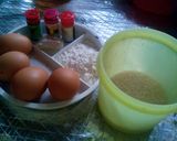 Foto langkah ke 1 dari resep Bolu Kukus Berwarna.
