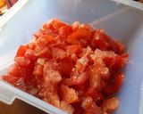 Foto langkah ke 2 dari resep Es Tomat Merah Merona.