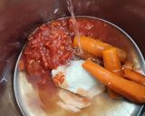 Foto del paso 1 de la receta: Salsa sencilla de pollo a la crema