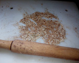 A picture of step 4 of Homemade Breadcrumbs #4weeksChallenge.