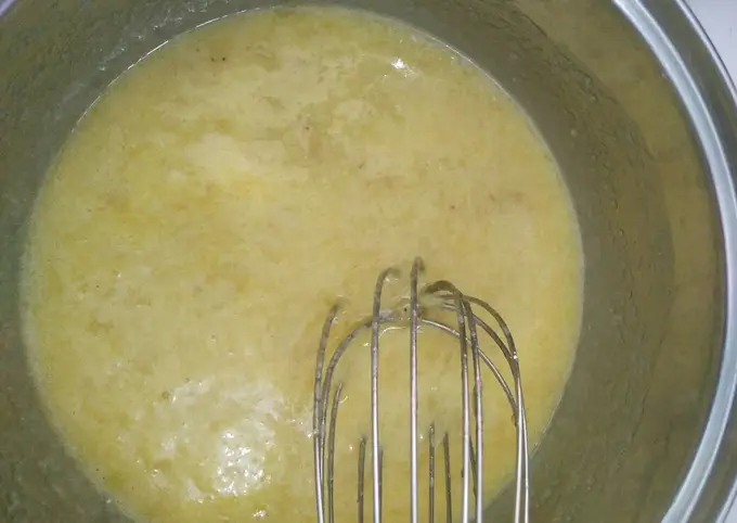 Langkah-langkah untuk membuat Cara membuat Banana muffin
