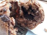 Mogyorókrémes truffles muffin