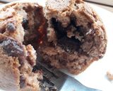 Mogyorókrémes truffles muffin recept fázis 10 fotója