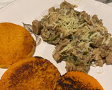 Foto del paso 4 de la receta: Pollo salteado en verduras y zapallo al horno 😋