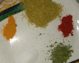 A picture of step 2 of Bellpepper chilli Soya chunks.