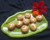 બેસન મલાઇ લાડુ(Besan Malai ladoo recipe in gujarati) રેસીપી સ્ટેપ3ફોટો
