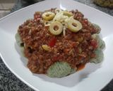 Foto del paso 4 de la receta: Ñoquis de Espinaca con Salsa Habanera 👩🍳day