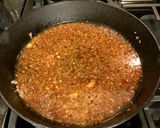 A picture of step 2 of Bronzino with Spicy Orange Sauce.