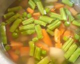 A picture of step 1 of Veg kurma.