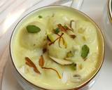 Butterscotch Custard flavoured Angoori Rasmalai recipe step 20 photo