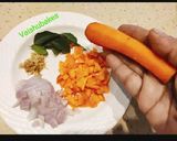 A picture of step 2 of Barnyard Millet and Lemon Upma.