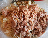 Foto del paso 3 de la receta: Ensalada de pasta tricolor