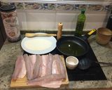 Foto del paso 2 de la receta: Lubina de ración frita con vinagreta