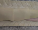 Foto del paso 3 de la receta: Trenza de hojaldre de pavo y queso