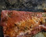 Foto del paso 2 de la receta Tira de churrasco de cerdo a la miel con calabacín