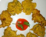 A picture of step 8 of Bhajia.