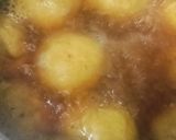 A picture of step 8 of Sattu Bafla with Dal.