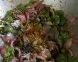 A picture of step 4 of Chilli paneer.