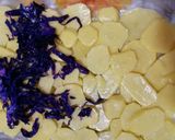 Foto del passaggio 6 della ricetta Gratin di patate e cavolo rosso