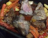 Foto del paso 3 de la receta: Carne al horno con vegetales #platounico