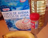 Foto del paso 1 de la receta: Bolitas de avena y plátano al microondas
