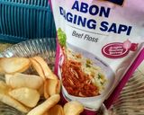 Foto langkah ke 4 dari resep Nasi Goreng Putih Plus Abon.