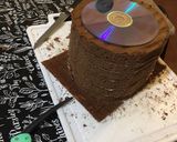 Foto del paso 1 de la receta: Torta de chocolate para bautismo Torbellino Rosa