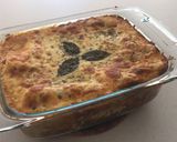 A picture of step 7 of Veggie Lasagna.