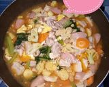 Foto langkah ke 9 dari resep Capcay ayam kuah no saus.