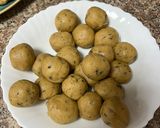 صورة لخطوة 2 من وصفة تشوكليت تشيب كوكيز بماكينة الوافل