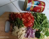Foto langkah ke 1 dari resep Sarden(Menu Diet Sehat).