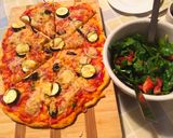 Szybka pizza z warzywami krok przepisu 5 zdjęcie
