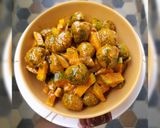 A picture of step 1 of Gunda keri pickle recipe.