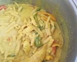 A picture of step 7 of Fajita pasta.