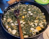 Foto del paso 4 de la receta: Tarta de acelga, panceta ahumada y queso