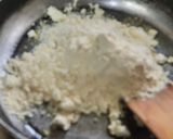 A picture of step 3 of Rasmalai modak (anant chaturdashi special).