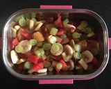 A picture of step 3 of Mix fruits chaat.